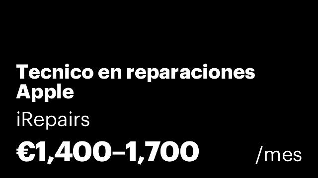 Tecnico en reparaciones Apple