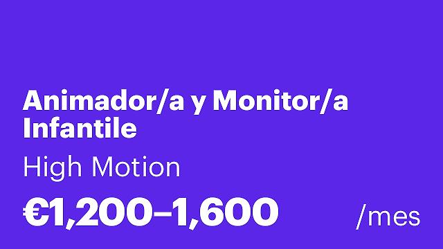 Animador/a y Monitor/a Infantile