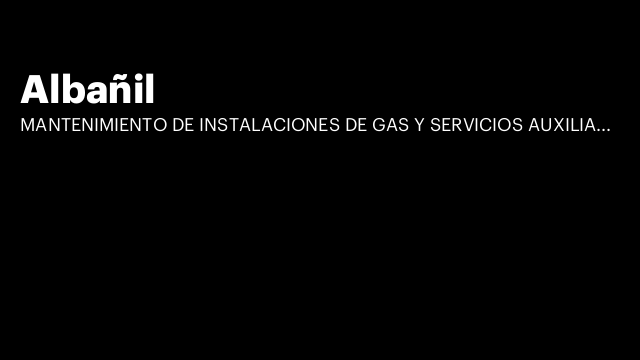 Albañil