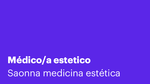 Médico/a estetico