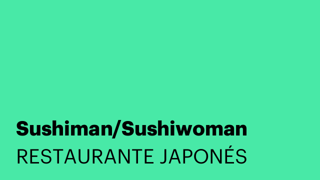 Sushiman/Sushiwoman