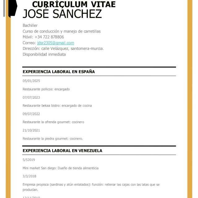 Candidate avatar