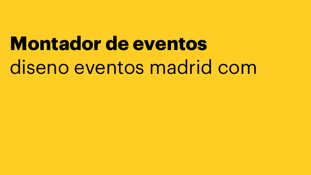 Montador de eventos