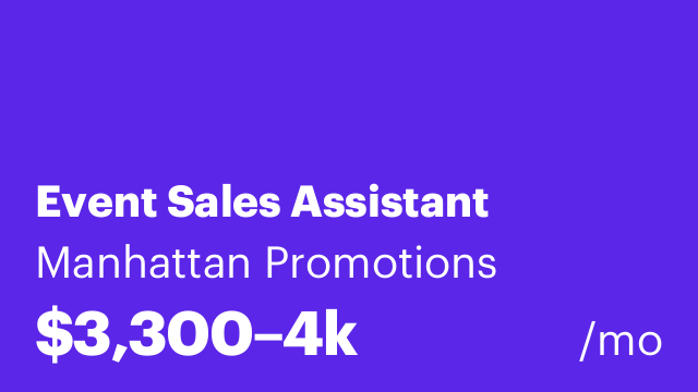 Event Sales Assistant