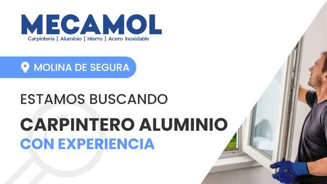 Carpintero/a de Aluminio
