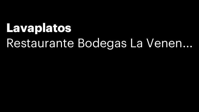 Lavaplatos