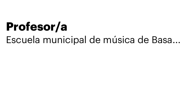 Profesor/a