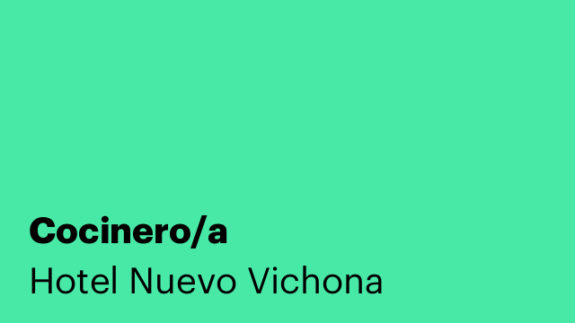 Cocinero/a