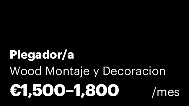 Plegador/a