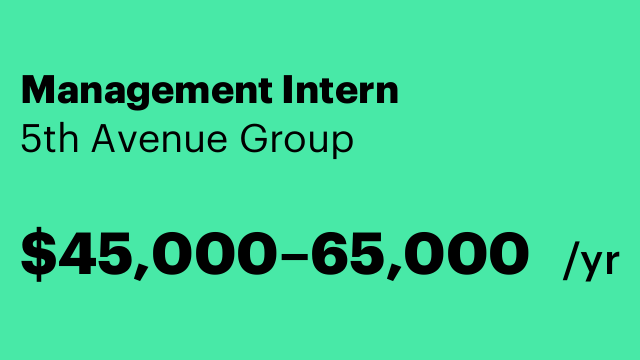 Management Intern