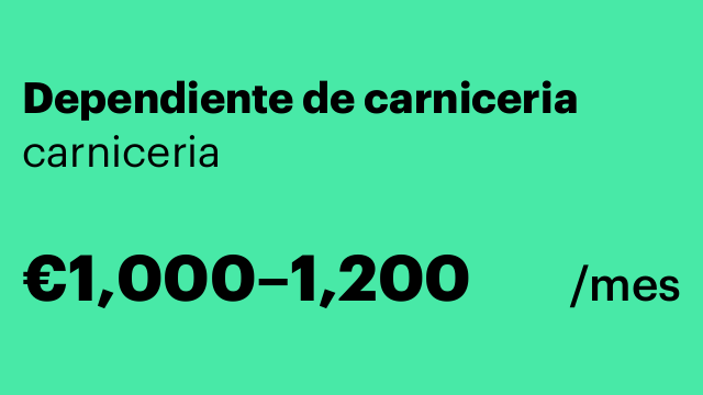 Dependiente de carniceria