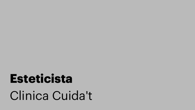 Esteticista