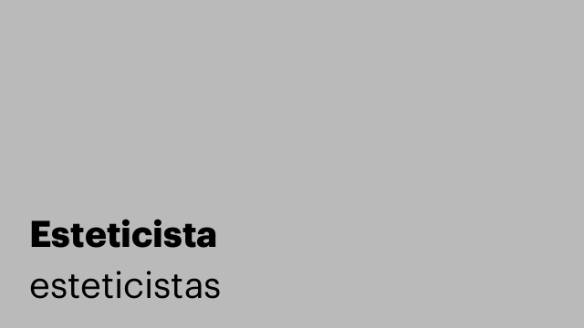 Esteticista