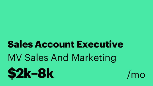 Sales Account Executive