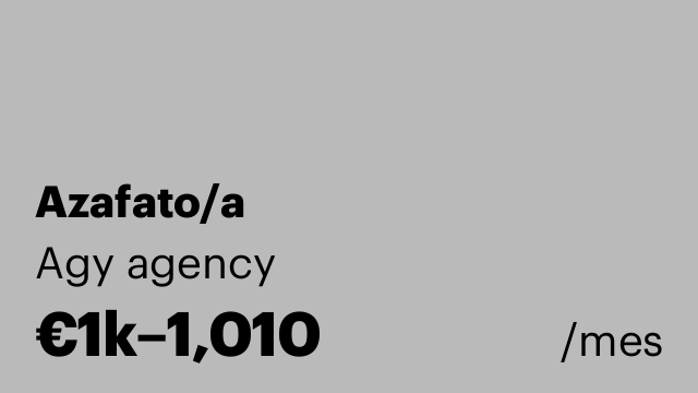 Azafato/a