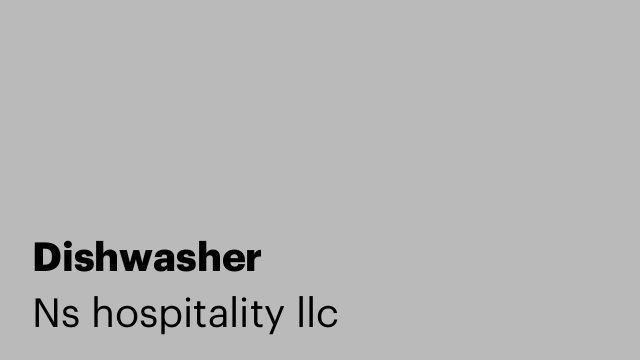 Dishwasher