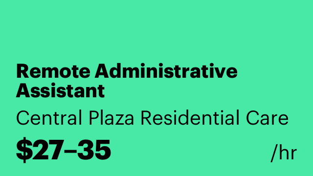 Remote Administrative Assistant