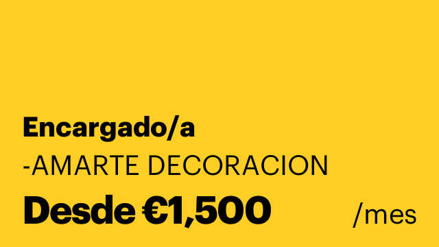 Encargado/a