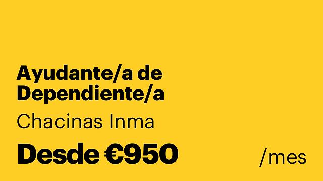 Ayudante/a de Dependiente/a