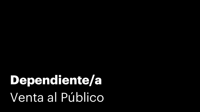 Dependiente/a