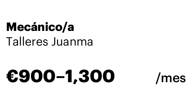 Mecánico/a