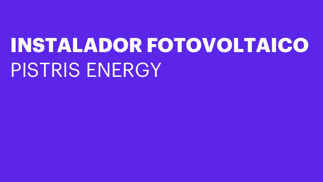 INSTALADOR FOTOVOLTAICO