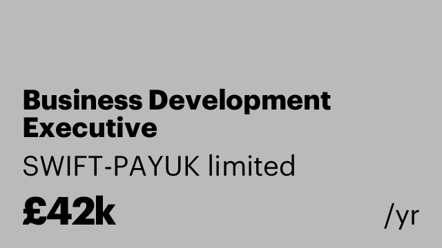 Business Development Executive