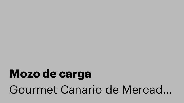 Mozo de carga