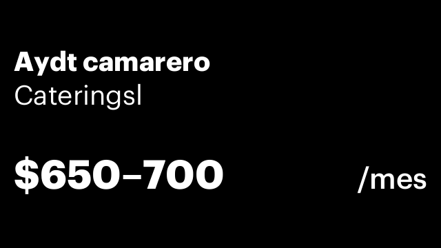 Aydt camarero
