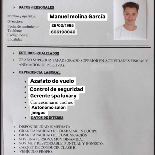 Candidate avatar