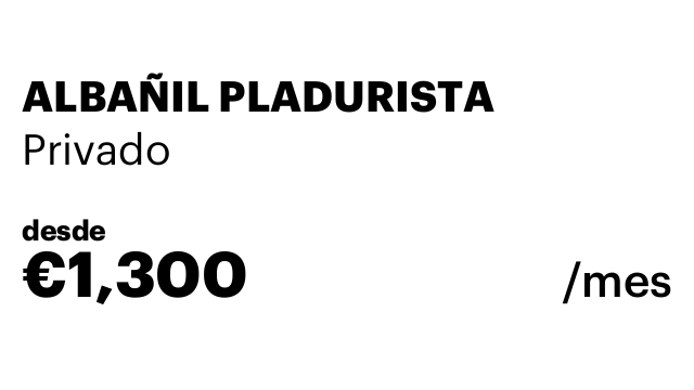 ALBAÑIL PLADURISTA