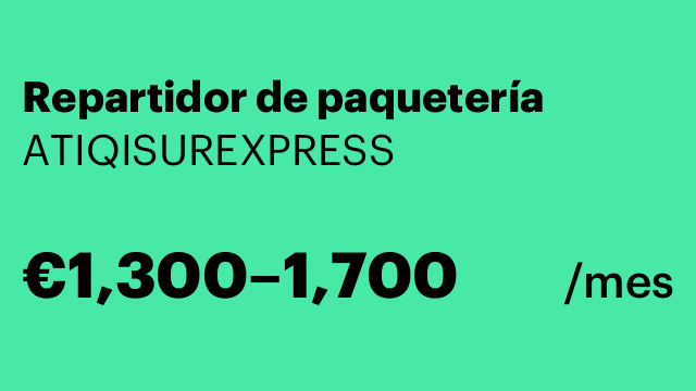 Repartidor de paquetería