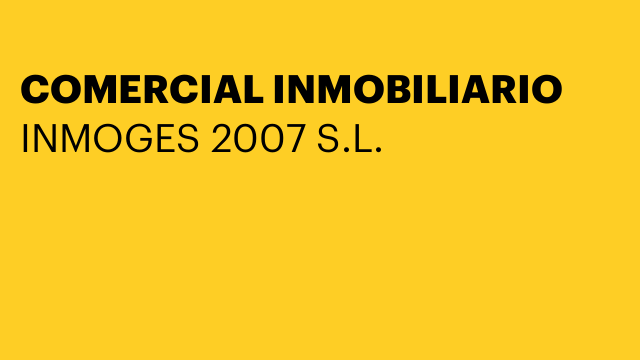 COMERCIAL INMOBILIARIO