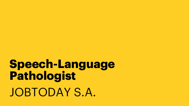 Speech-Language Pathologist