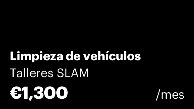 Limpieza de vehículos