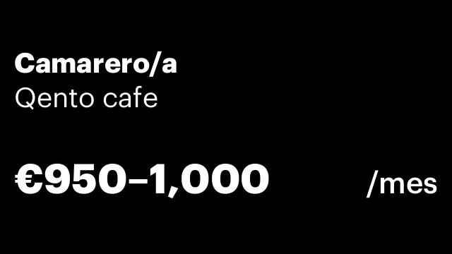 Camarero/a