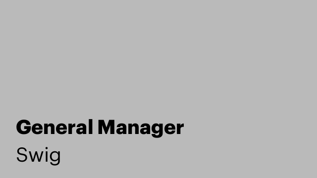 General Manager