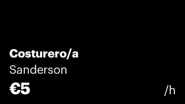 Costurero/a