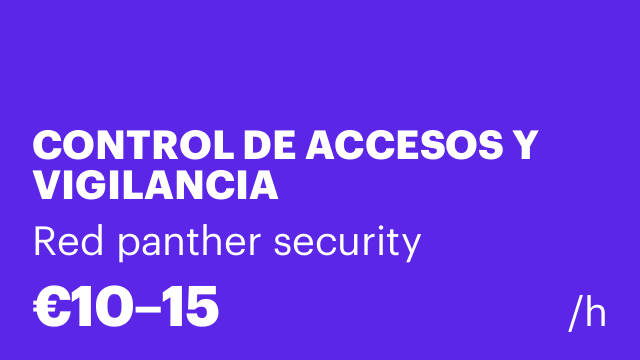 CONTROL DE ACCESOS Y VIGILANCIA