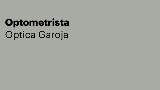 Optometrista