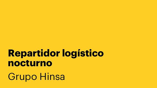 Repartidor logístico nocturno