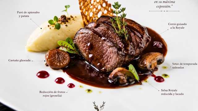 Camarera para restaurante