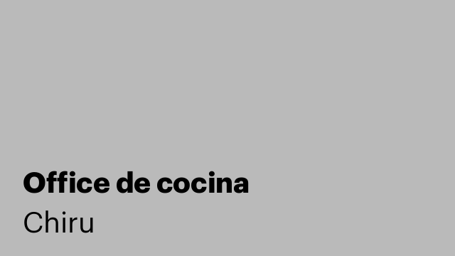 Office de cocina
