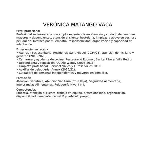 Candidate avatar