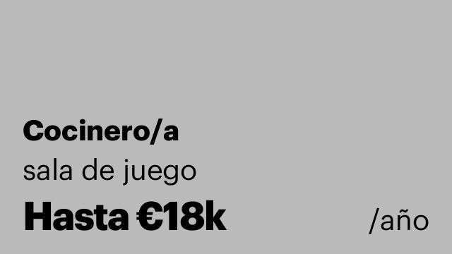 Cocinero/a