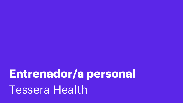 Entrenador/a personal