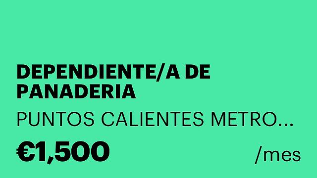DEPENDIENTE/A DE PANADERIA