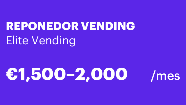 REPONEDOR VENDING
