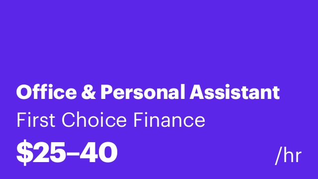 Office & Personal Assistant