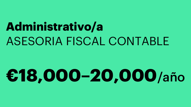 Administrativo/a